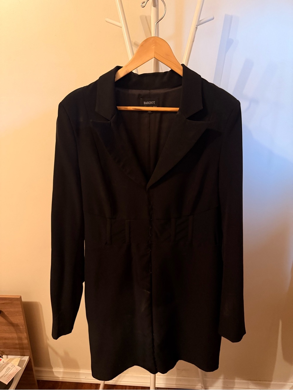 Bardot Black Long Women's Blazer Jacket